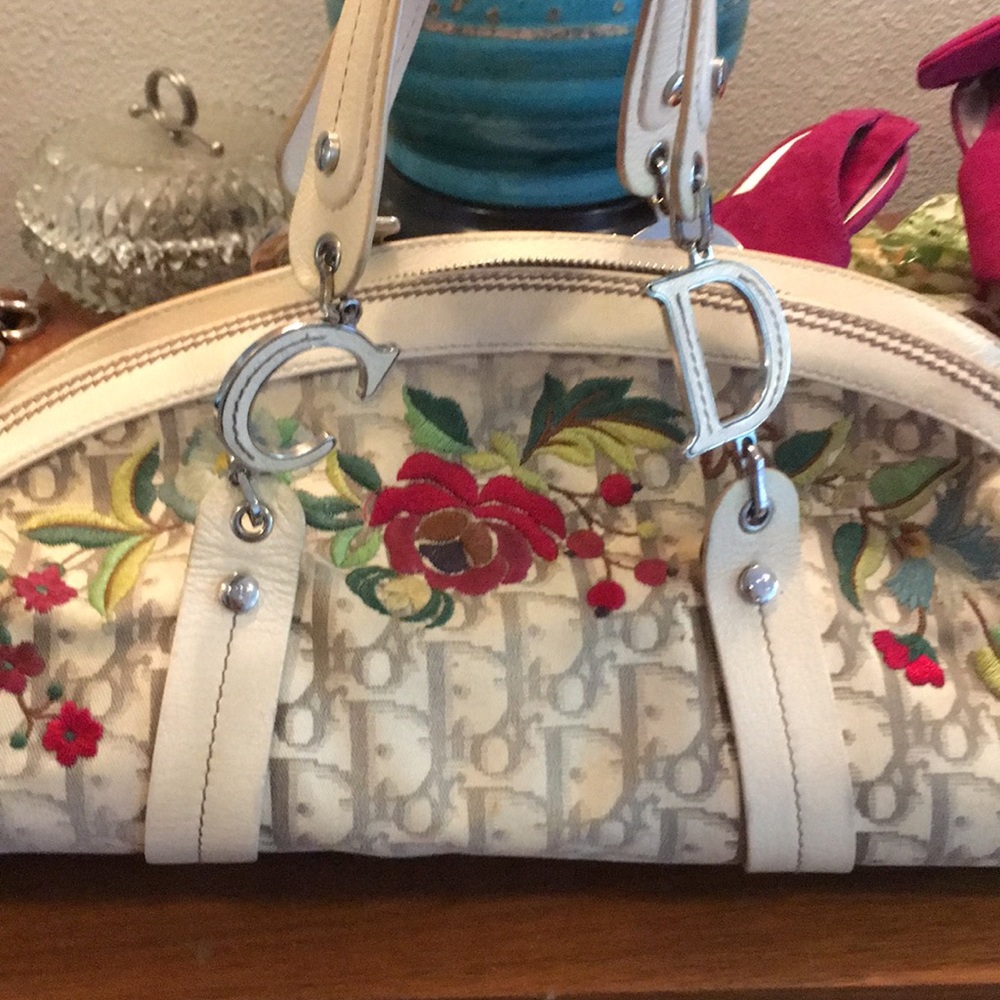 Christian Dior Embroidered bowler